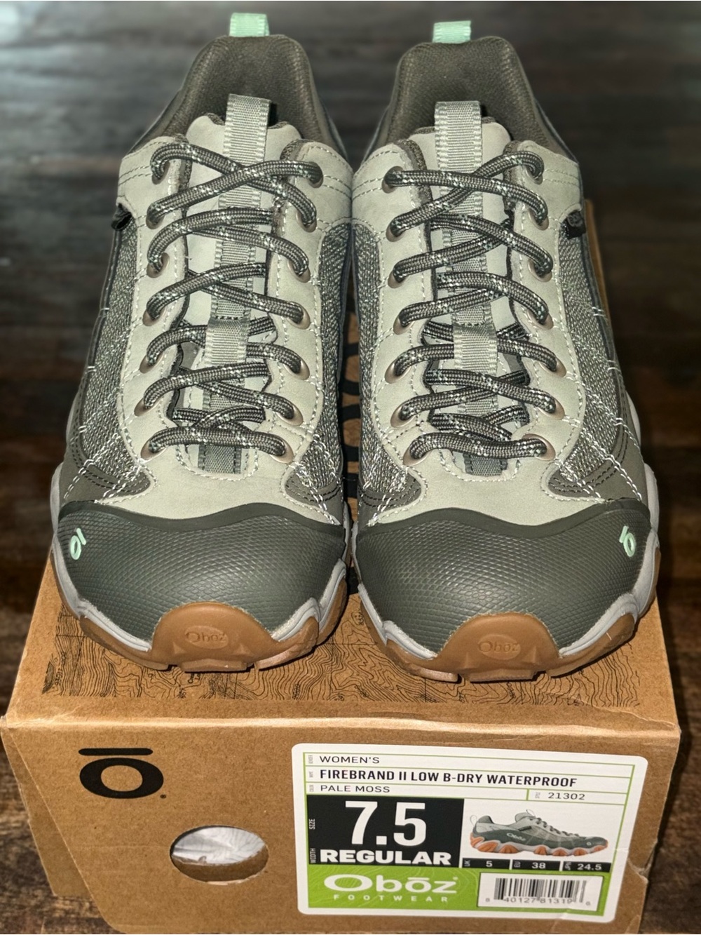 OBOZ Firebrand II WOMEN’s Size 7.5m waterproof B-Dry Technology BRAND NEW